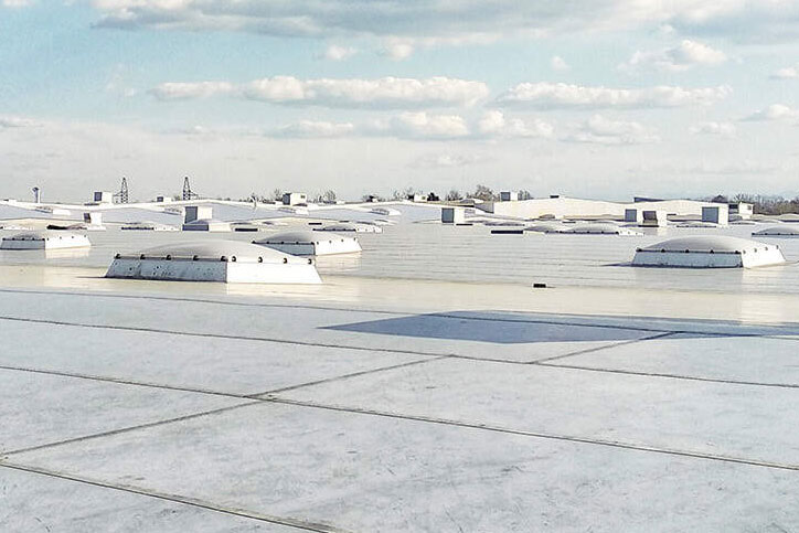 commercial single ply roofing