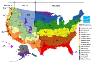 How Spray Foam Roof Insulation Helps Arizona Homeowners | Energy Star Climate Map Diversified Roofing 2024